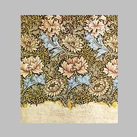 'Chrysanthemum' wallpaper design by William Morris, produced by Morris & Co in 1877. (2).jpg